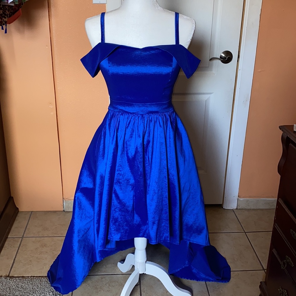 Royal Blue Prom Dress - Picture 1 of 7